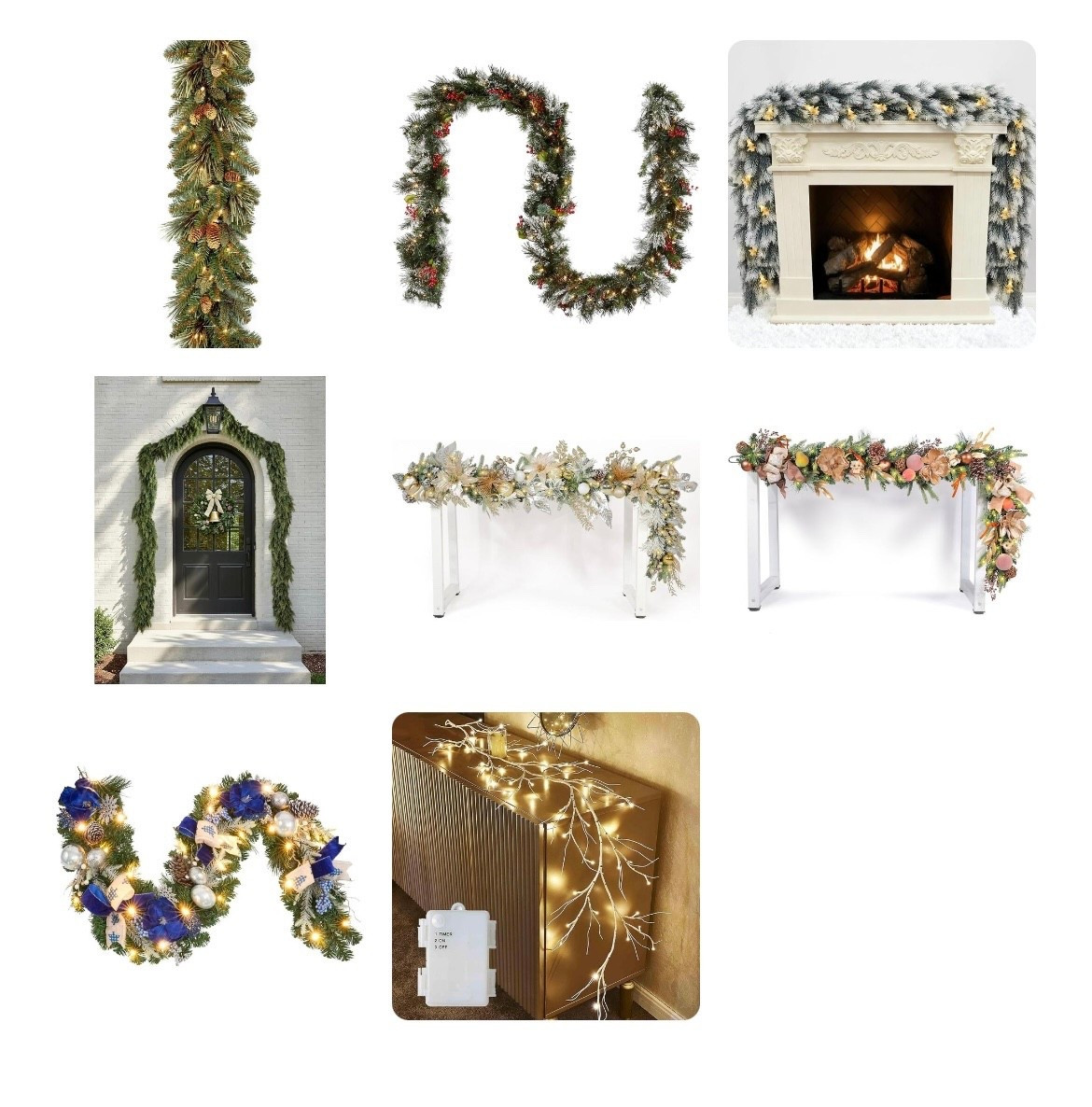 Beautiful Garland from Amazon find 

#LTKSeasonal #LTKHome #LTKHoliday