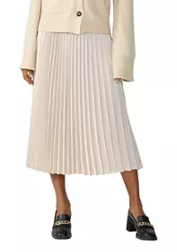Sanctuary Everyday Pleated Satin Skirt | Belk