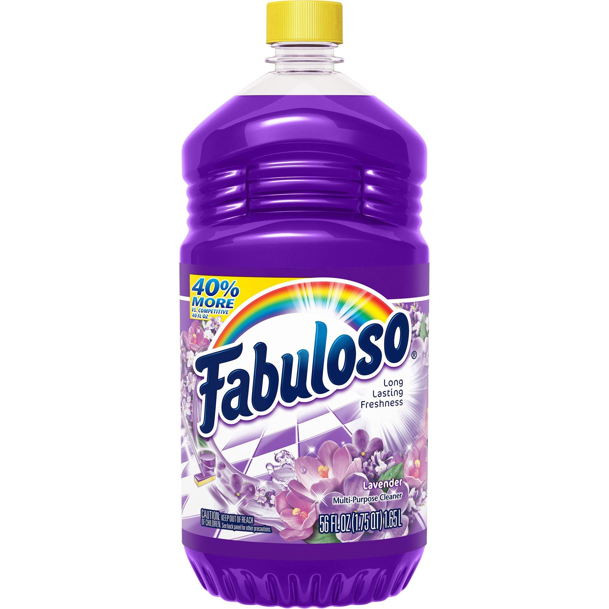 Fabuloso All Purpose Cleaner for Floors and Kitchens Lavender, 56 Fl Oz | Amazon (US)