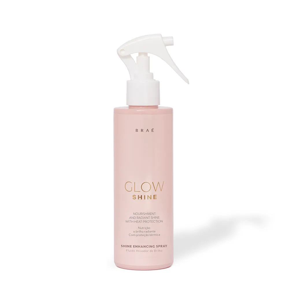 Glow Shine | Fluído Ativador de Brilho Radiante 200ml - Braé Hair Care - Site Oficial | Braé (BR)