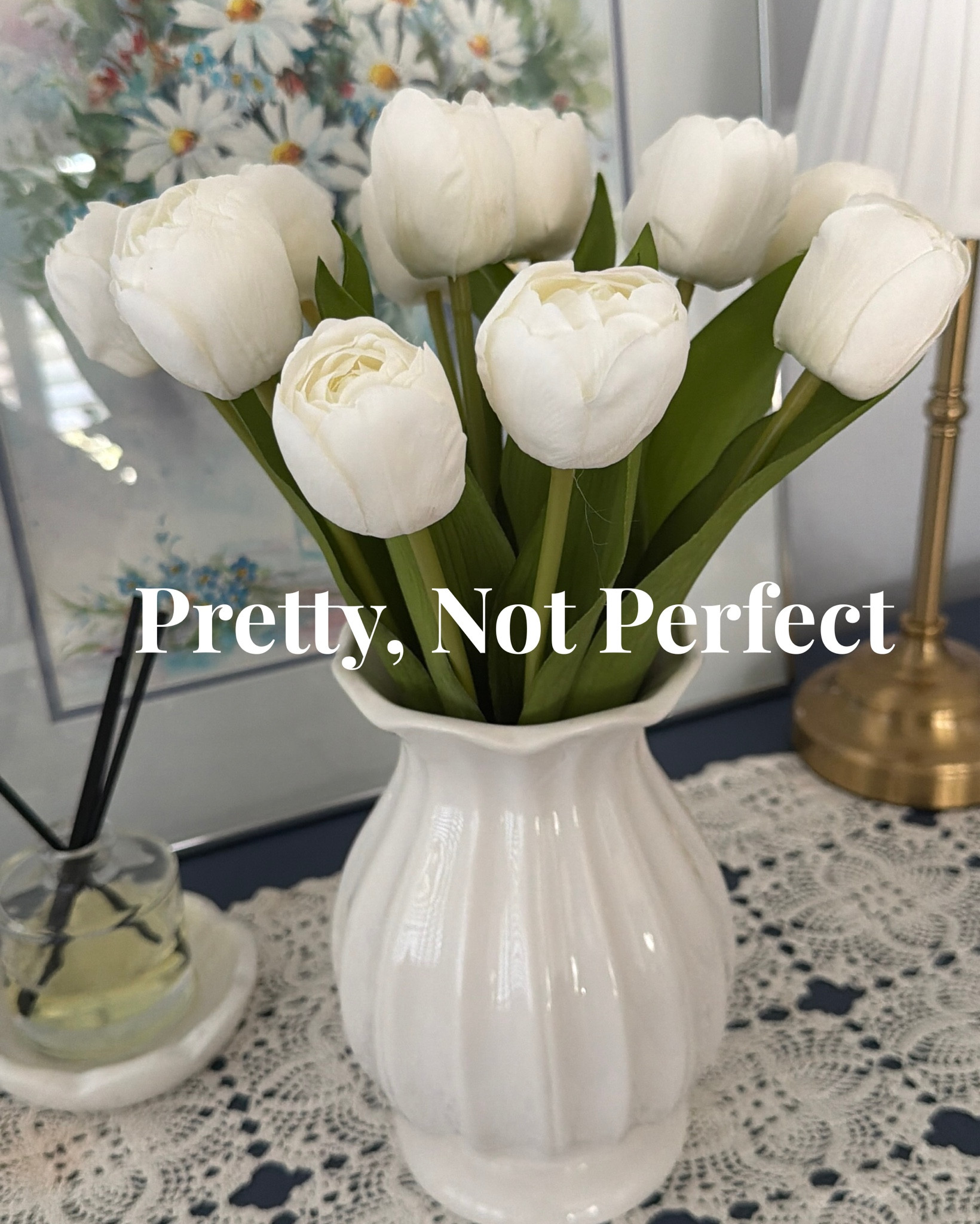Real or faux… both work 🌷

A few of my favorite ways to bring in a fresh spring feel—faux tulips and roses for easy, no-maintenance styling, plus real flowers in the box when you want that extra touch. 

Pretty, not perfect.

#LTKHome #LTKSeasonal