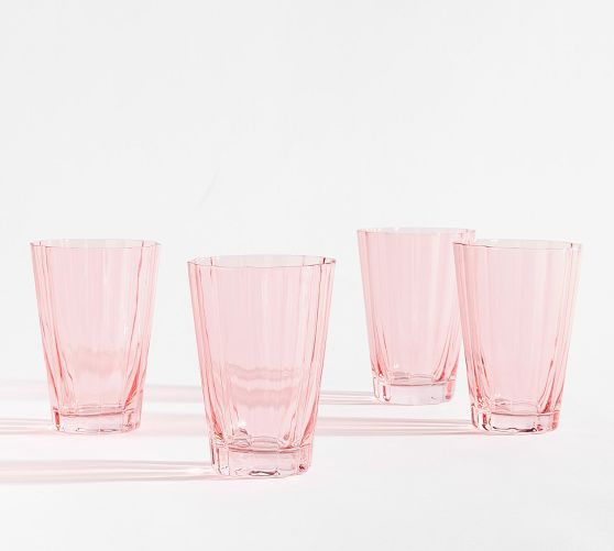 Fluted Tumblers - Set of 4 | Pottery Barn (US)