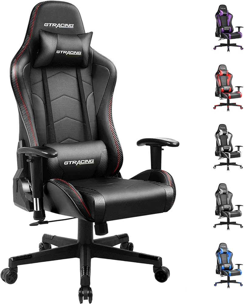 GTRACING Gaming Chair with Speakers Bluetooth Music Video Game Chair Audio Ergonomic Design Heavy... | Amazon (US)