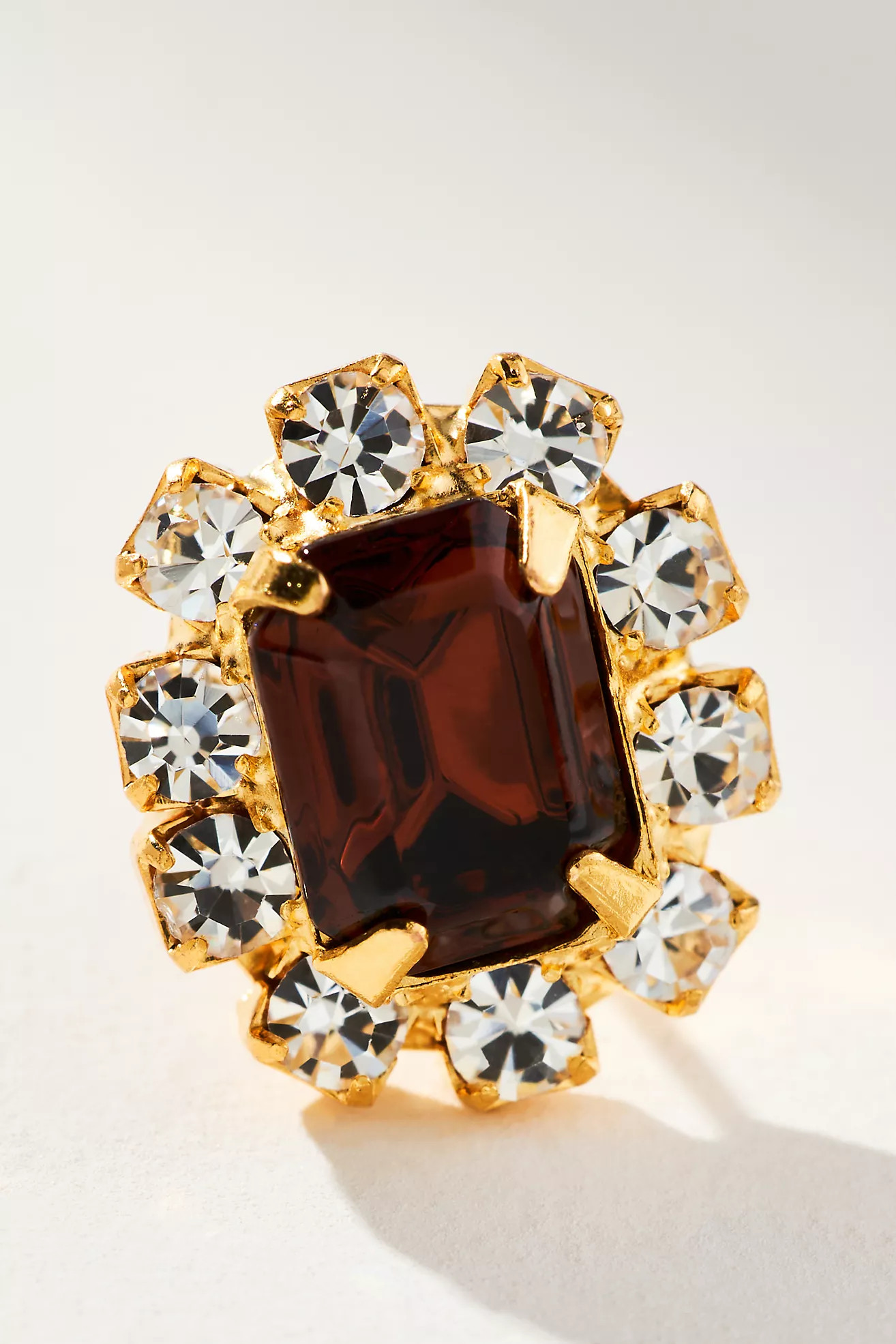 The Pink Reef Crystal Petite Stud Earrings | Anthropologie (US)