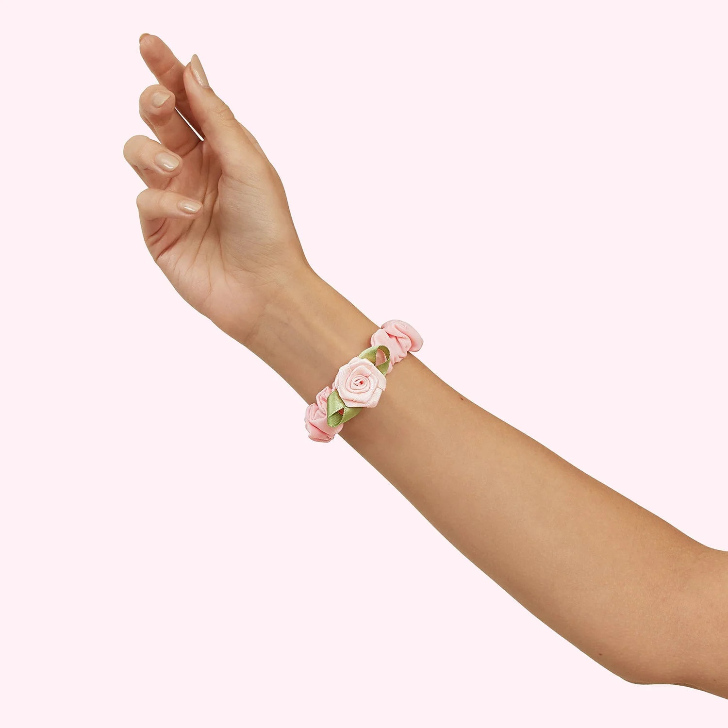 Slim Scrunchie with Flower | Stoney Clover Lane | Stoney Clover Lane