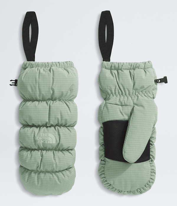 The North Face Montana Puffer Mitts (Size: Medium): Slate Moss/Ripstop | The North Face (US)