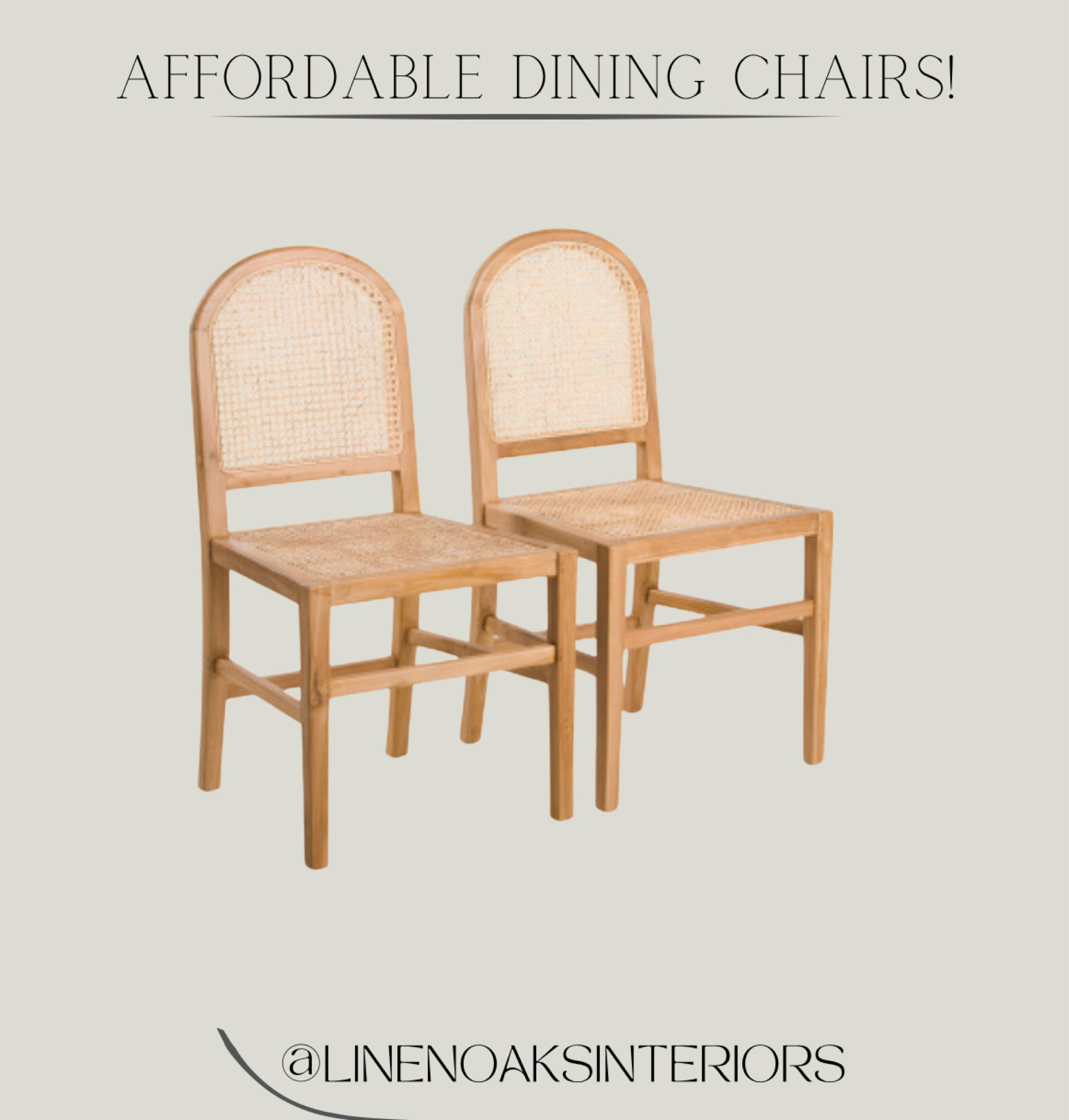 Dining chairs! 
Arch chair 

#LTKhome