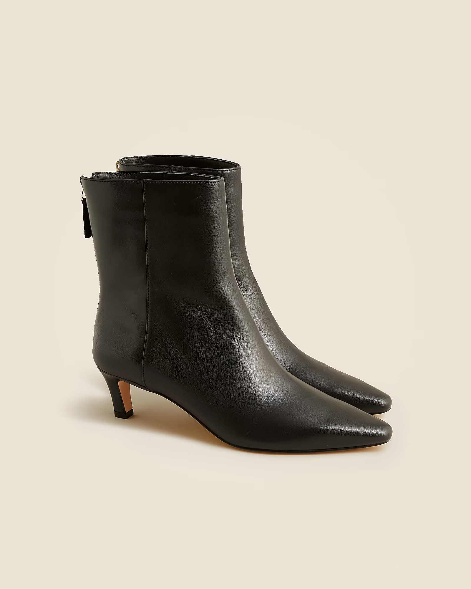 Stevie ankle boots in leather | J. Crew US