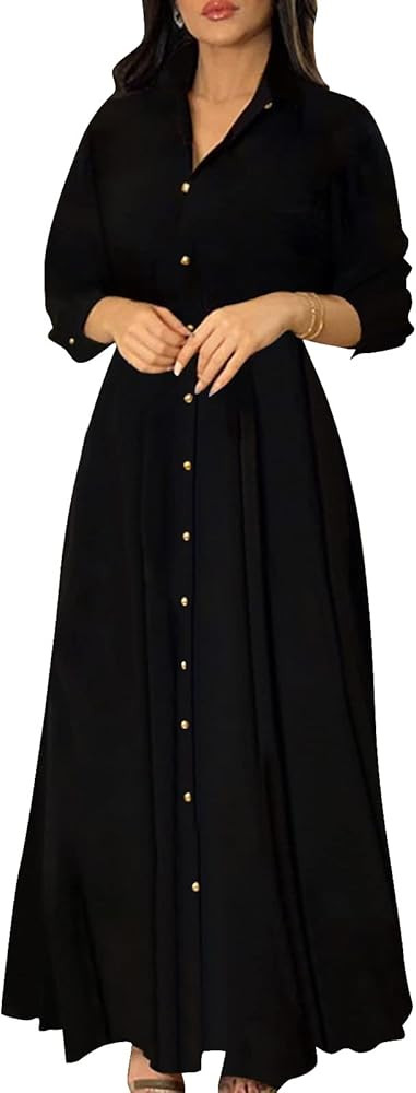 Women's Casual Summer Maxi Dresses Sleeveless Bohemian Floral Print Loose Plus Size Sundresses wi... | Amazon (US)