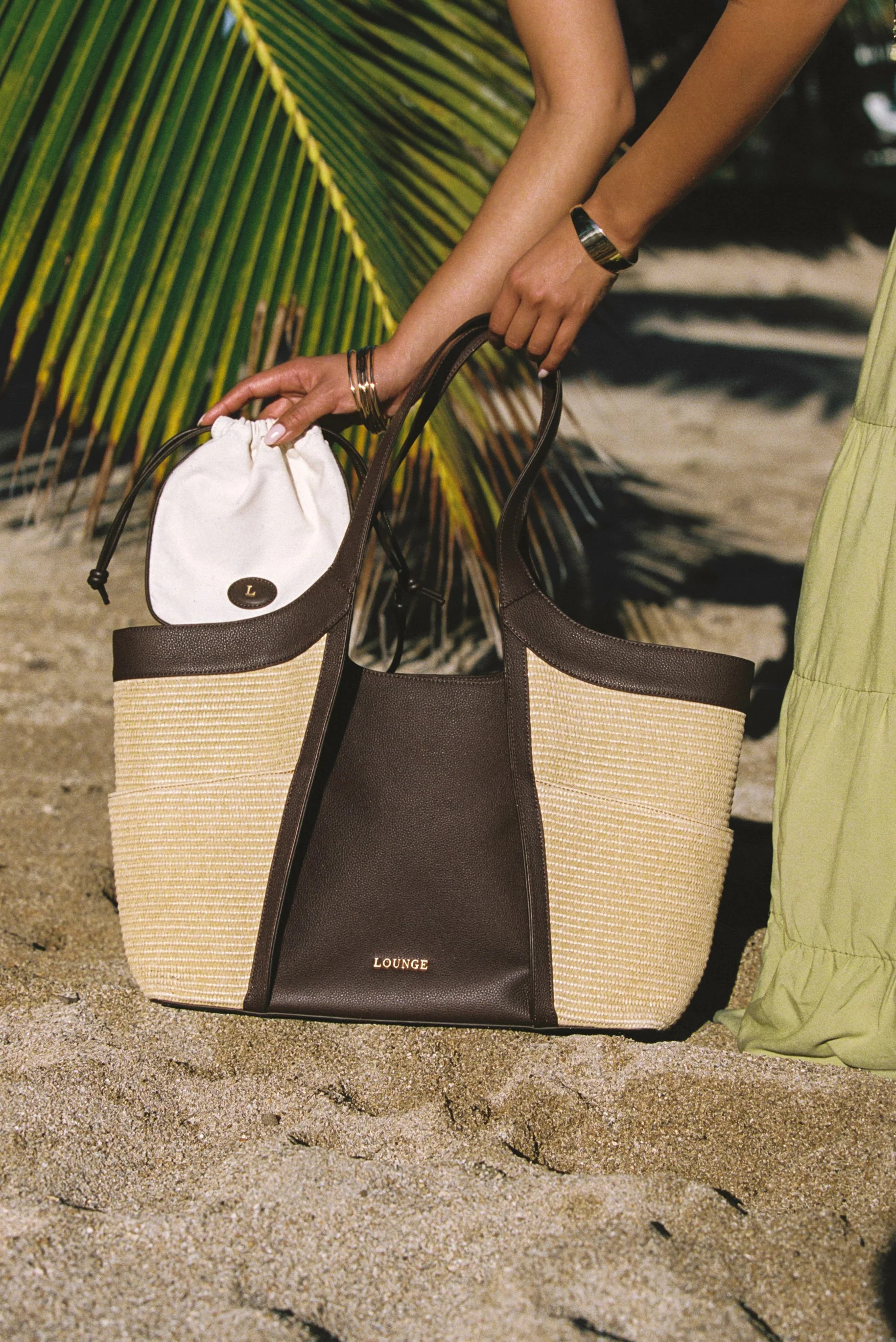 Romy Tote Bag - Chocolate | Lounge (US)