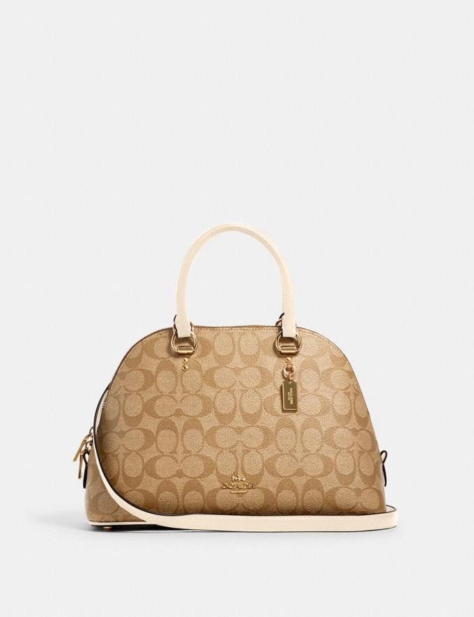 katy satchel in signature canvas | Coach Outlet US