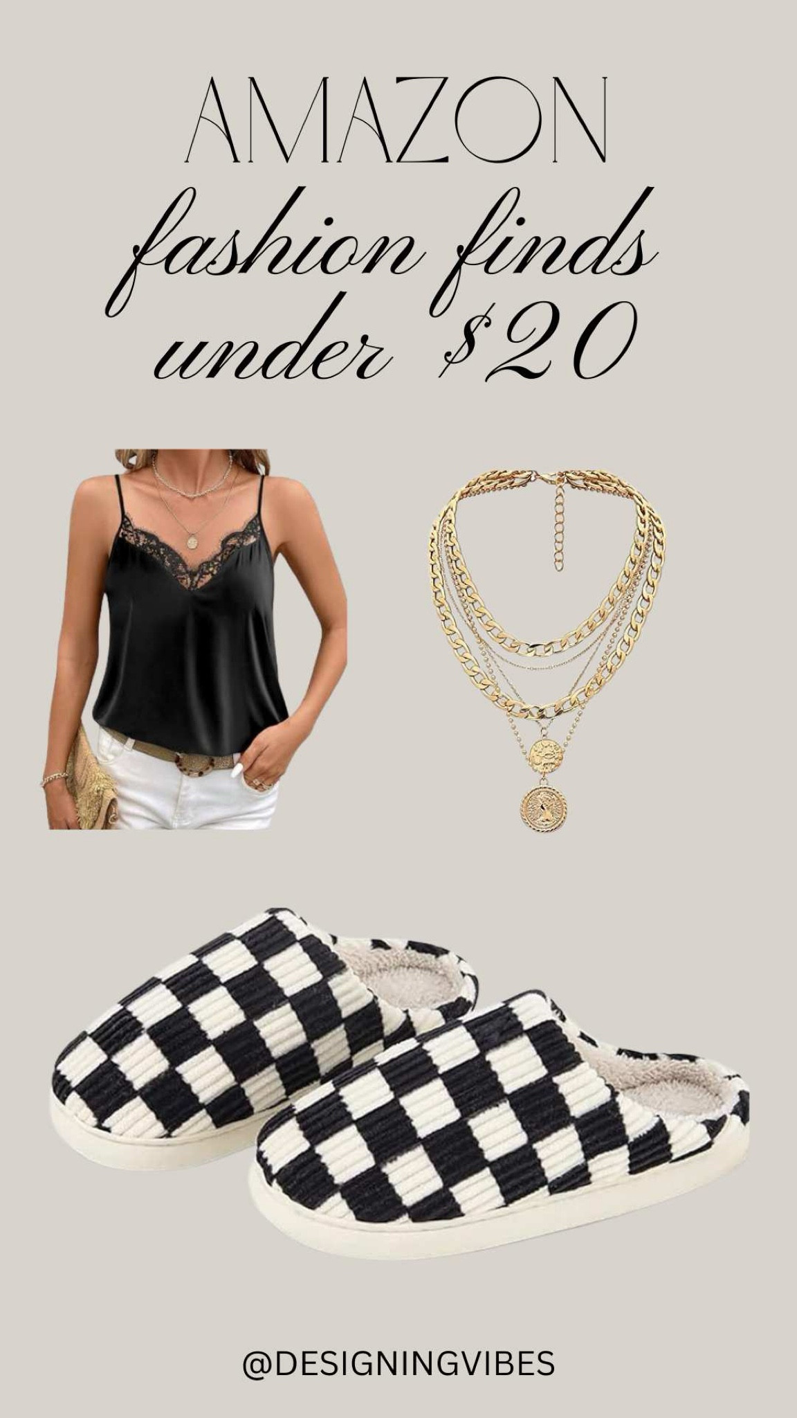 You would never guess that each of these items I found on Amazon were under $20 would you? I’ve had each piece for about a month and I’ve been super happy with their quality so far! Heads up that the cami runs a little large. #amazon #amazonfashion 

#LTKStyleTip #LTKSaleAlert #LTKFindsUnder50