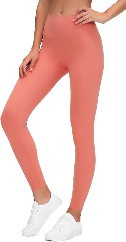 Lemedy Women Naked Feeling High Waist Tight Yoga Pants Workout Athletic Leggings | Amazon (US)
