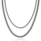 Trinckle Navajo Pearl Necklace, Western Jewelry for Women Pearls Necklace for Women, Black Faux Pearl Necklace as Indian Jewelry for Cowgirl Necklace, Girls Necklace Peal as Everyday Necklace | Amazon (US)
