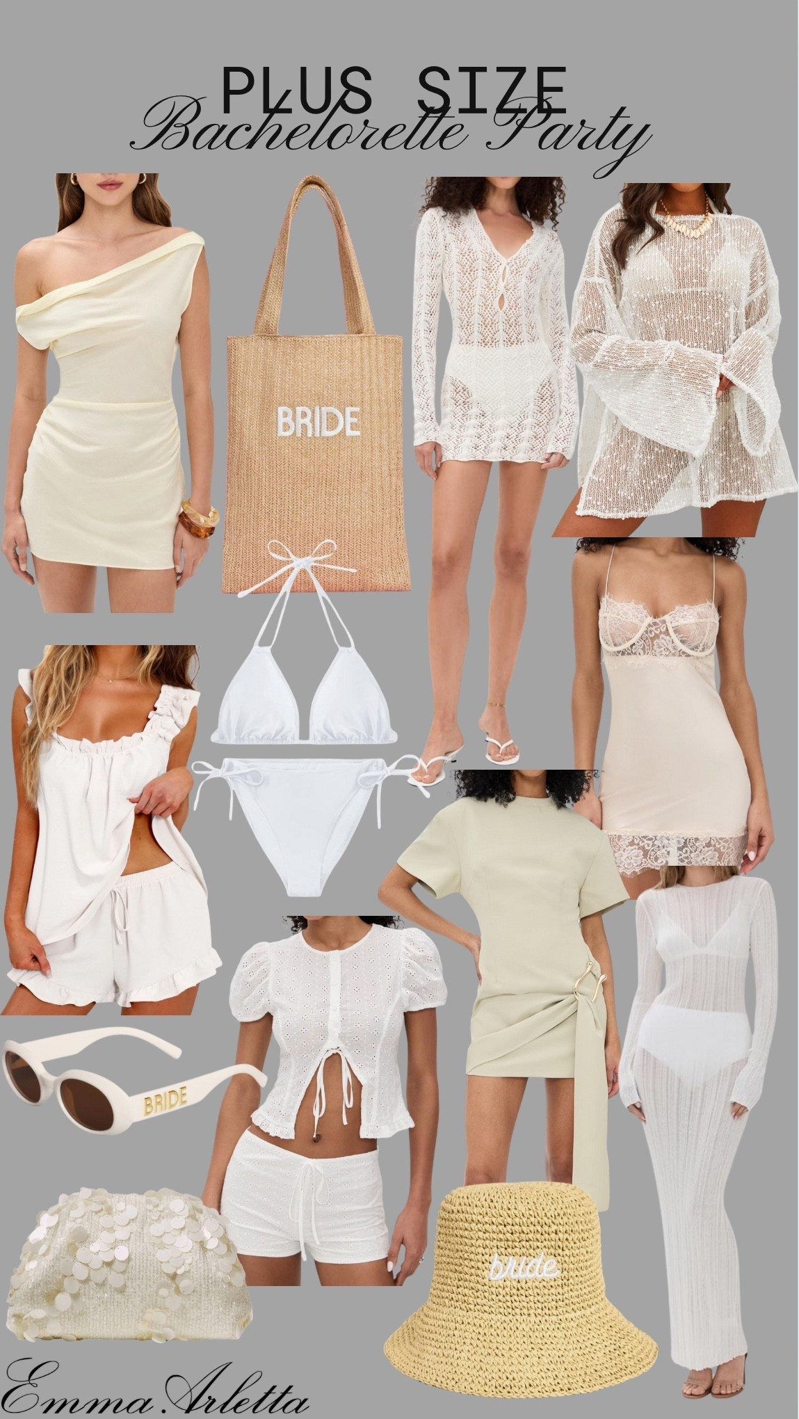 Bachelorette party 🕊️💍🐚☁️

Bachelorette party outfit, bachelorette party, bridal outfit, bride, wedding, plus size bride 

#LTKWedding #LTKStyleTip #LTKPlusSize