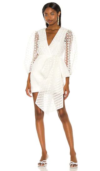 Alize Mini Dress in White | Revolve Clothing (Global)