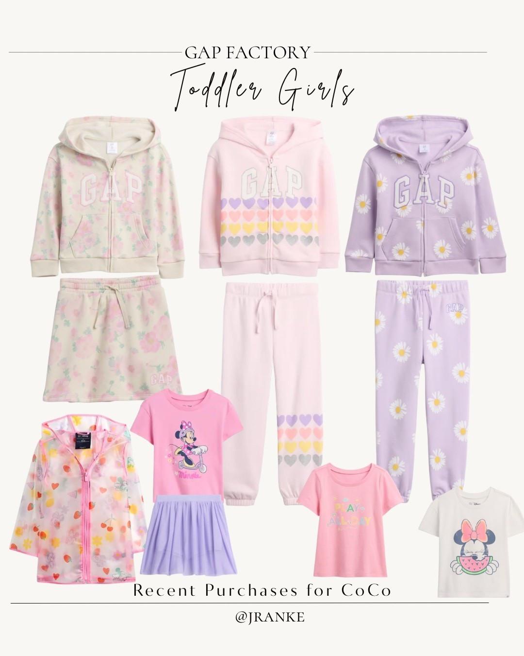 Gap Factory has been WAY too good lately for toddler girls 🥹🎀✨
Recent little finds for Coco that are giving all the pastel/cozy/spring vibes 💜🌸 the daisy set had to come home with us immediately.

#GapFactory #ToddlerStyle #ToddlerGirlFashion #CozyKidsStyle #MomFinds

#LTKmomlife #LTKootd #LTKKids