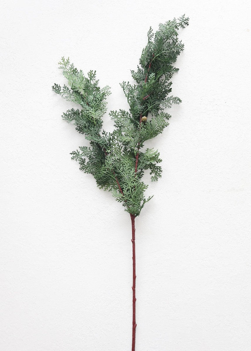 Fake Cedar Greenery Branch - 28 | Afloral