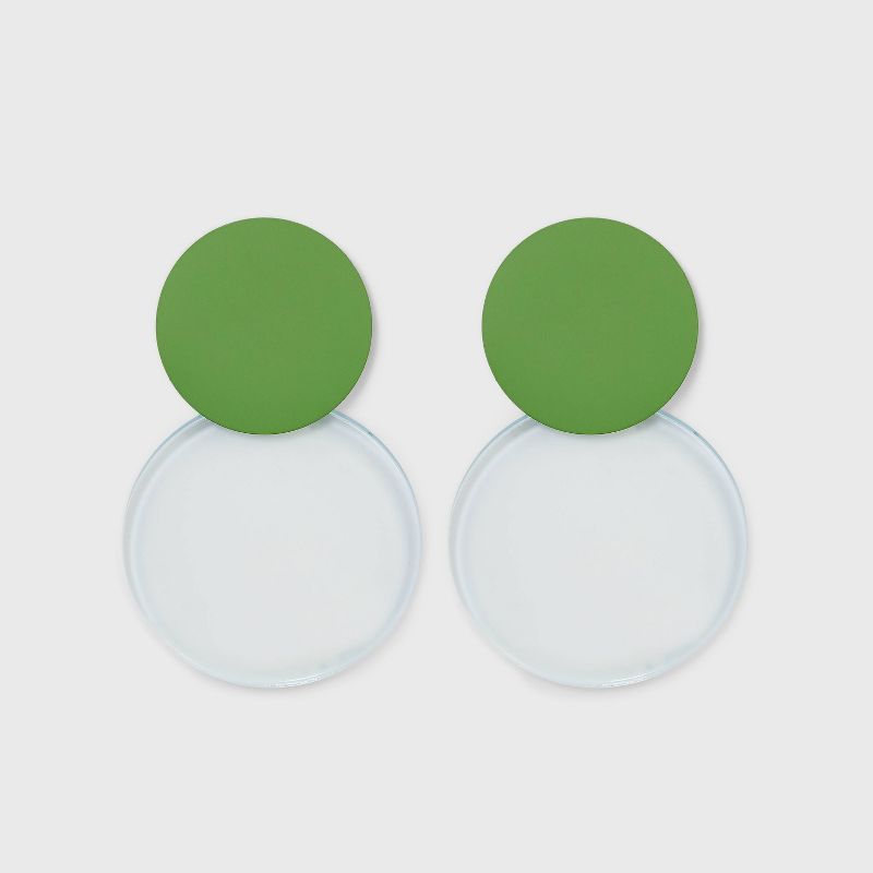 Matte Drop Earrings - A New Day™ | Target