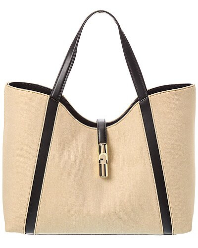 Goccia XL Leather-Trim Hobo Bag | Rue La La