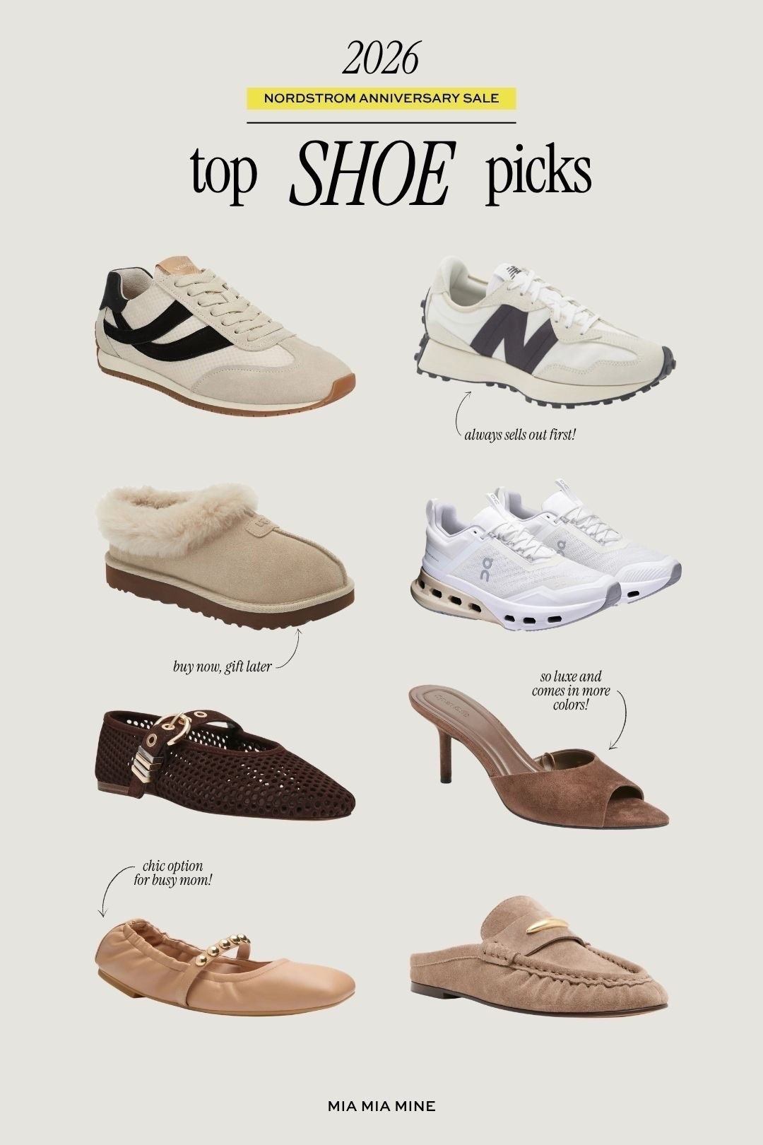 Here’s what’s worth buying from the Nordstrom anniversary sale this year! 
NSALE 2026 finds
The best shoes from sneakers to mules and ballet flats! Linking my favorite Uggs on sale too!

#LTKSaleAlert #LTKOver40 #LTKSeasonal