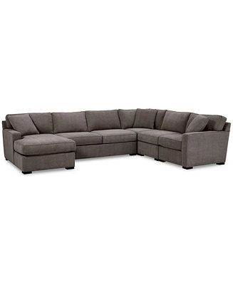 Radley 5-Pc. Fabric Chaise Sectional Sofa with Corner Piece, Created for Macy's | Macys (US)