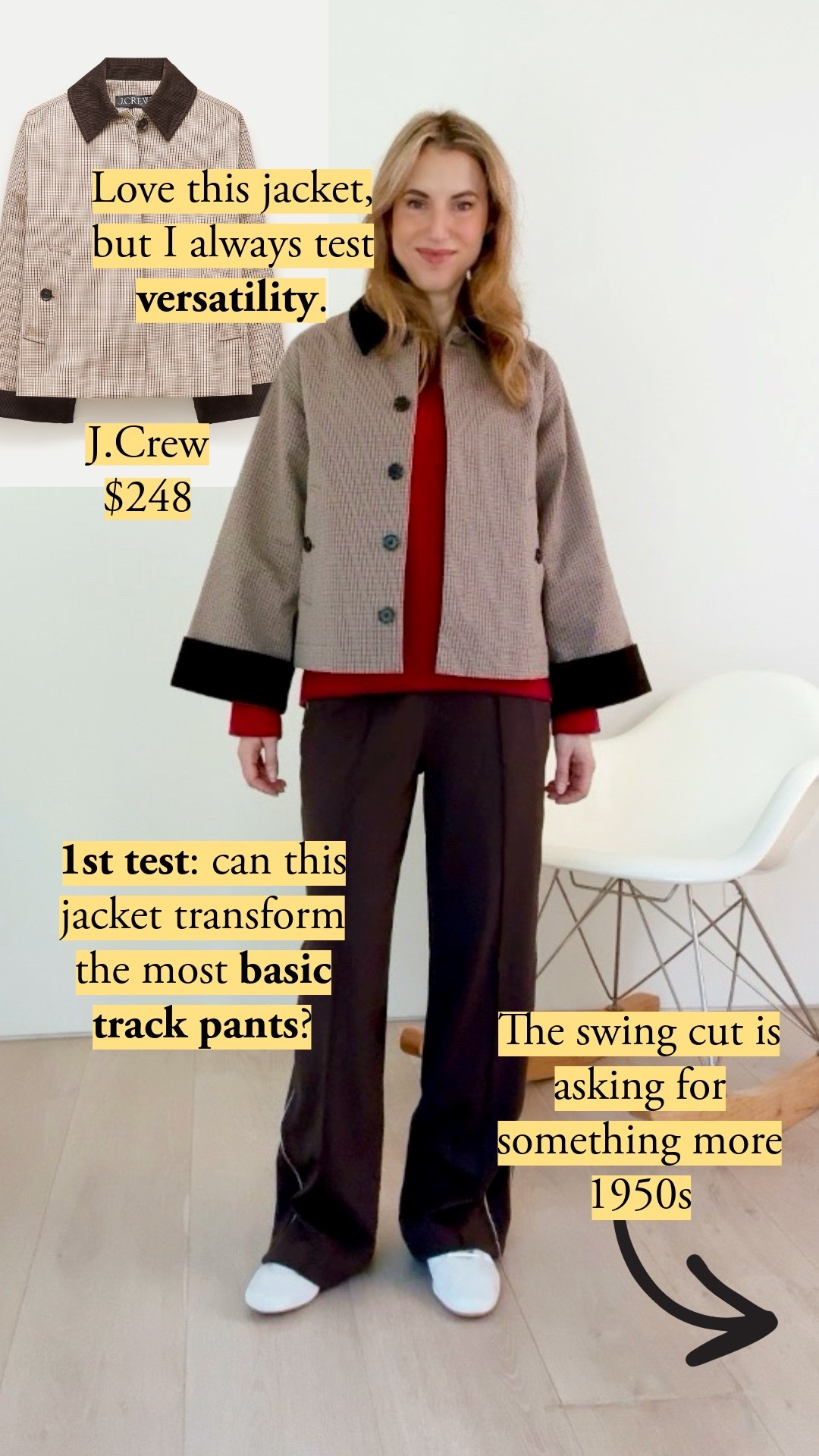 My track pants are the Venice from Athleta, but the color sold out, and honestly? Not worth it. The waist stretches out. I am adding track pants that I do recommend and do stay looking good after dozens of washes, but I don't have them in the right color so I didn't photograph them.

#LTKootd #LTKSeasonal