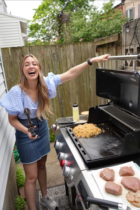 My new fave grill! Weber Genesis Smart Gas Grill (love the griddle and pizza stone attachment too!)

#LTKfamily #LTKSeasonal #LTKhome