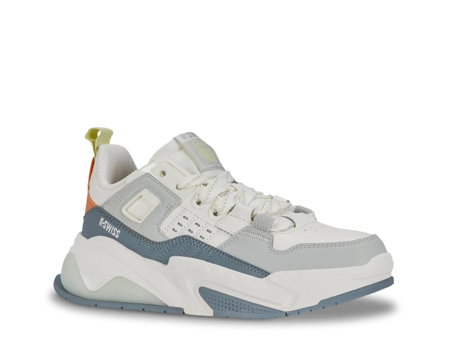 KSwiss Techna Trainer Sneaker | Women's | Off White/Grey/Blue | Size 6 | Sneakers | DSW