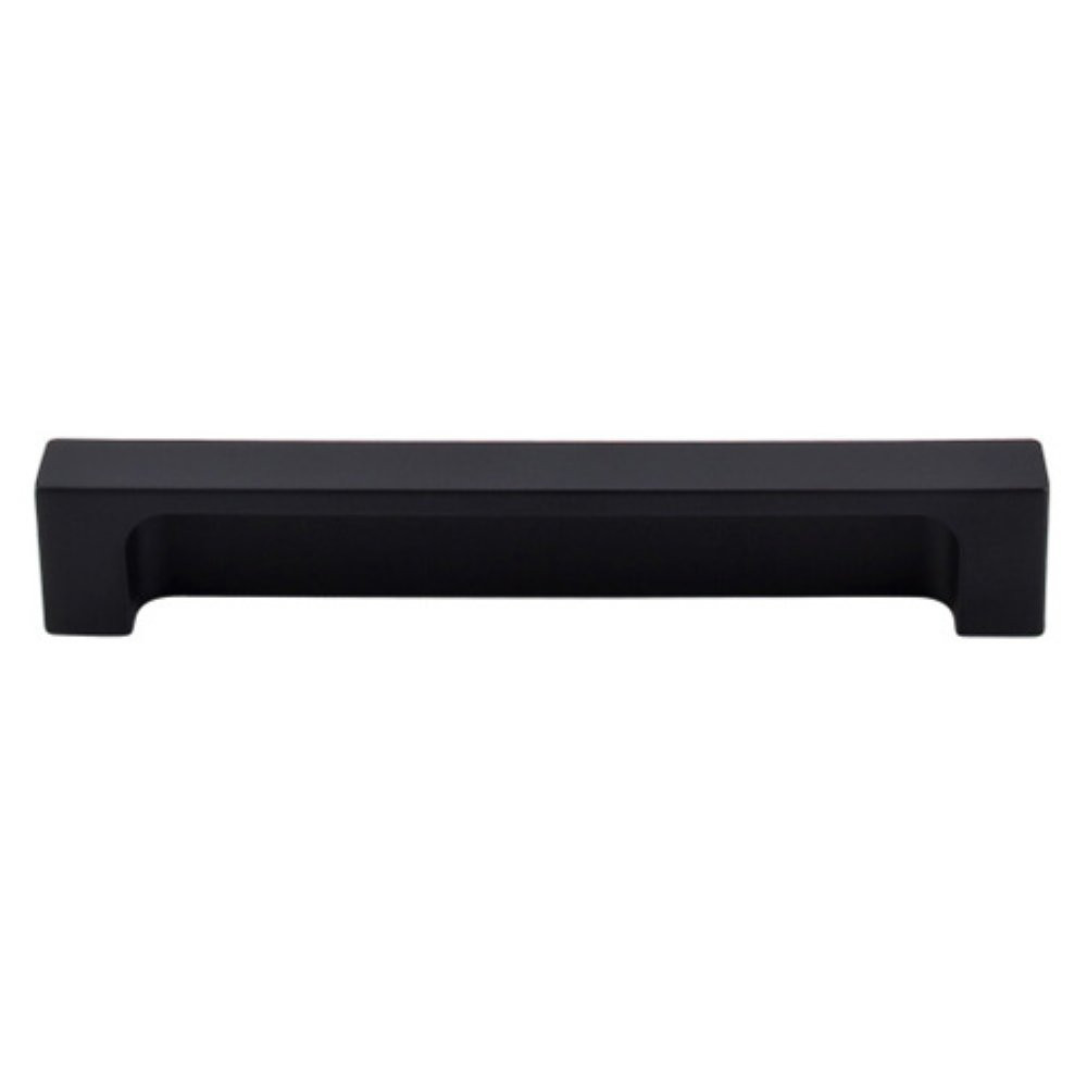 Top Knobs TK276BLK Sanctuary II Collection 5" Modern Metro Tab Pull, Flat Black | Amazon (US)