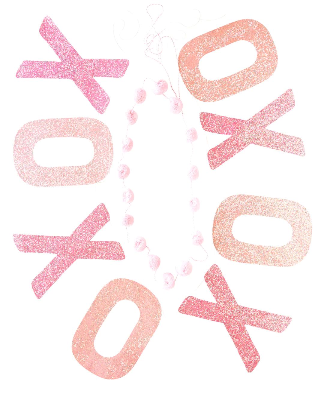 XOXO Glitter Banner Set | My Mind's Eye