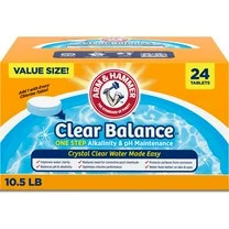 ARM & HAMMER Clear Balance Alkalinity & pH Maintenance Tablets for Pools & Spa, 24 Count | Walmart (US)