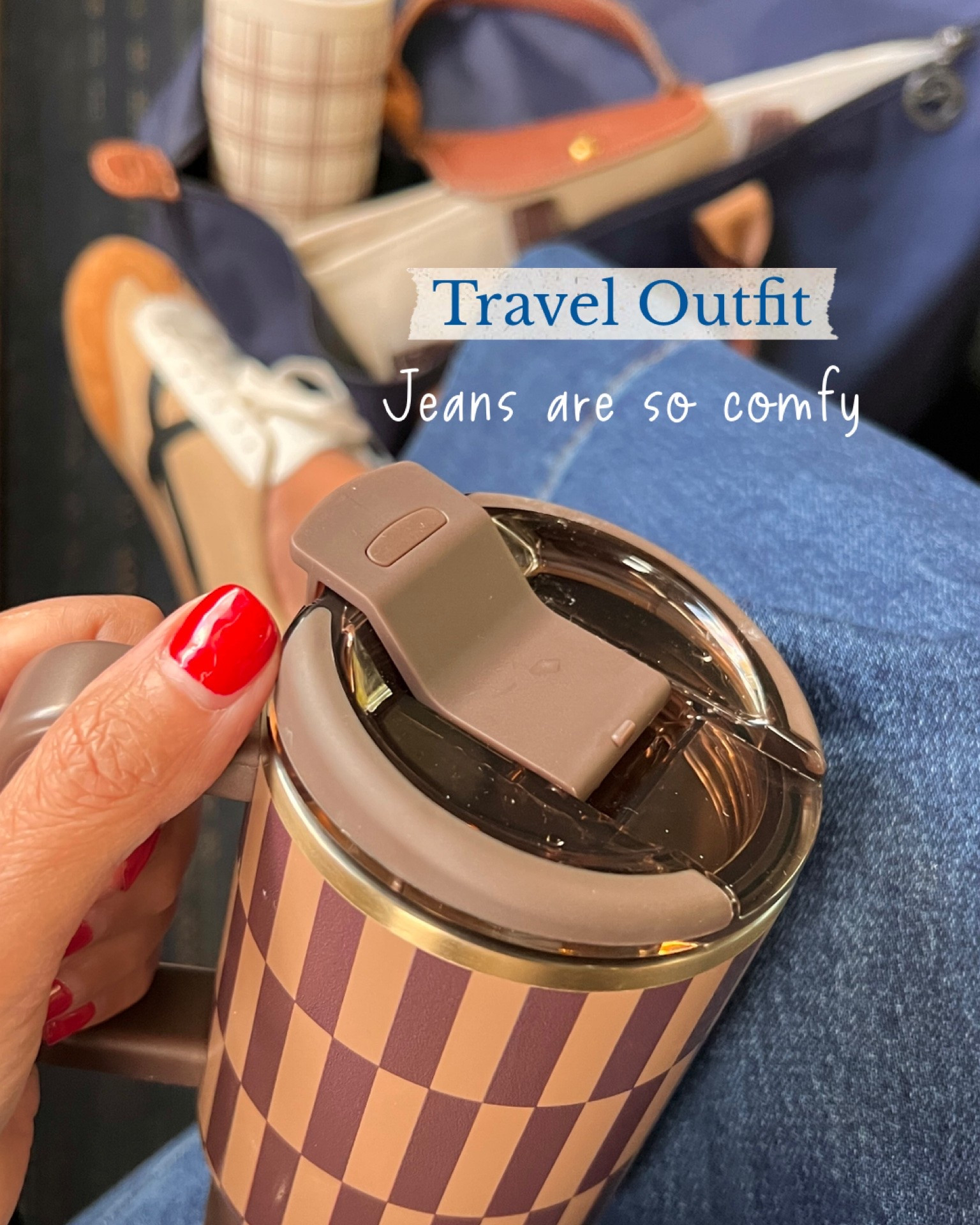 Travel outfit! Elevated yet comfortable ~ my typical travel outfit.

#LTKOver40 #LTKTravel #LTKootd