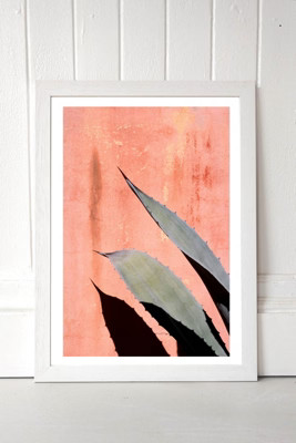 Peach Cactus Wall Art | Anthropologie (UK)