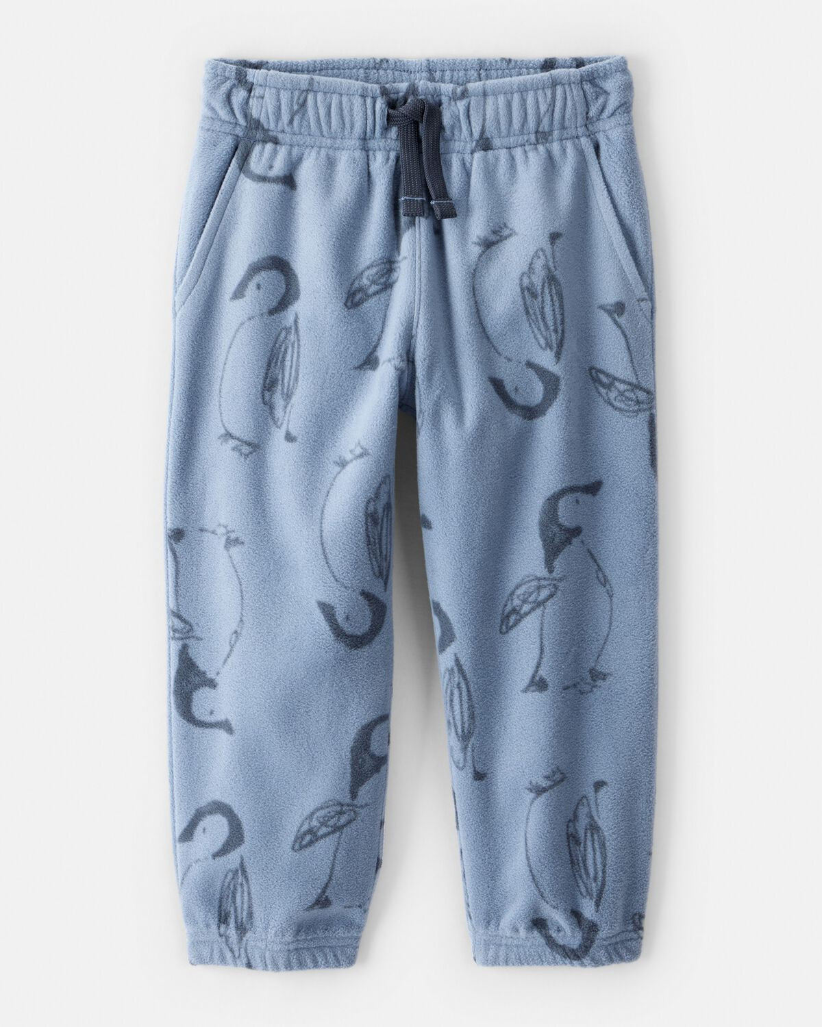 Toddler Boy Penguin Fleece Joggers - Blue | Carter's Inc