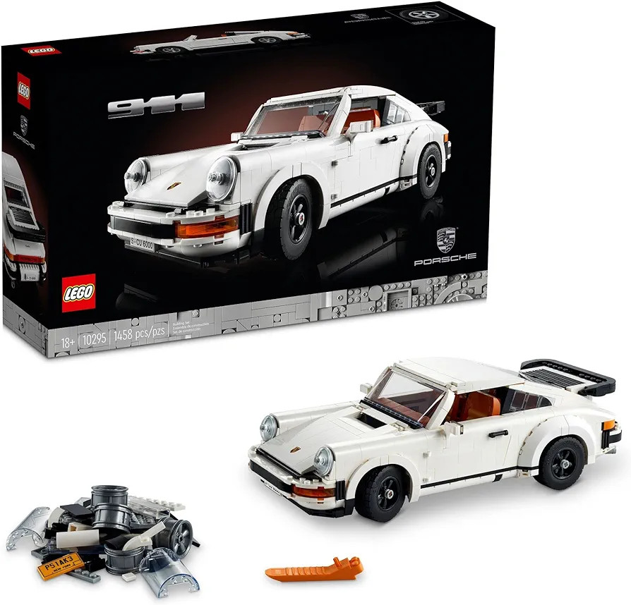 LEGO Icons Porsche 911 10295 Building Set, Collectible Turbo Targa, 2in1 Porsche Race Car Model K... | Amazon (US)