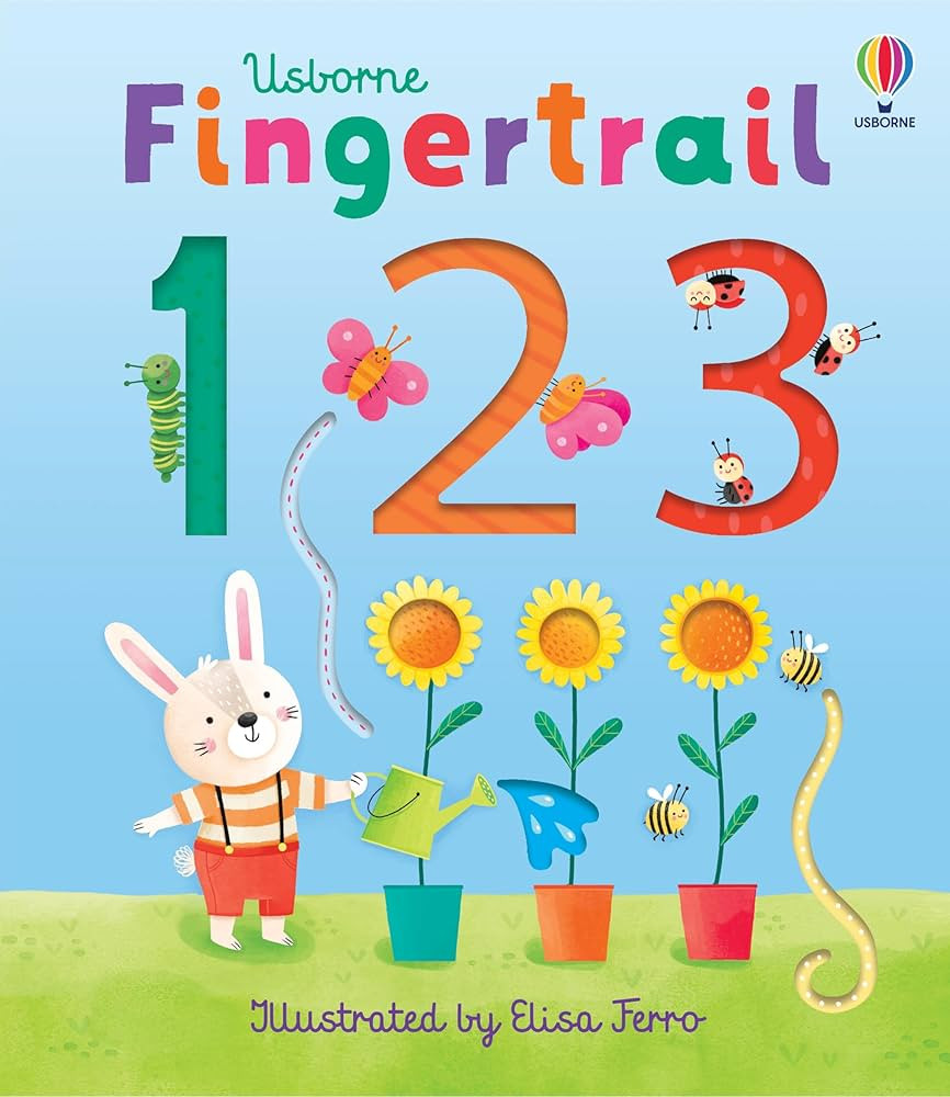 Fingertrail 123: A Kindergarten Readiness Book For Kids \u2013 An Irresistible Counting Book Abou... | Amazon (US)