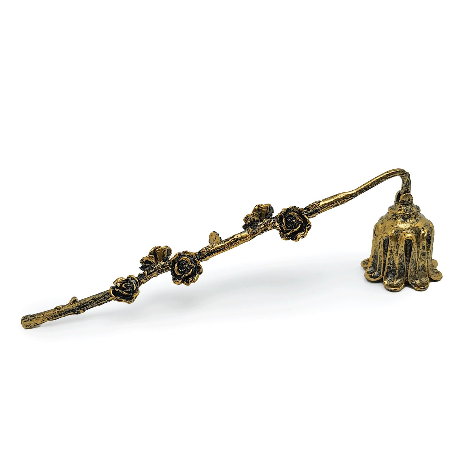 AIM & GGKK Candle Snuffer, Candle Snuffer Extinguisher with Long Handle,Retro Style Wick Flame Snuffer for Putting Out Candle Flame Safely,Floral Candle Snuffers Accessory for Candle Lovers | Amazon (US)