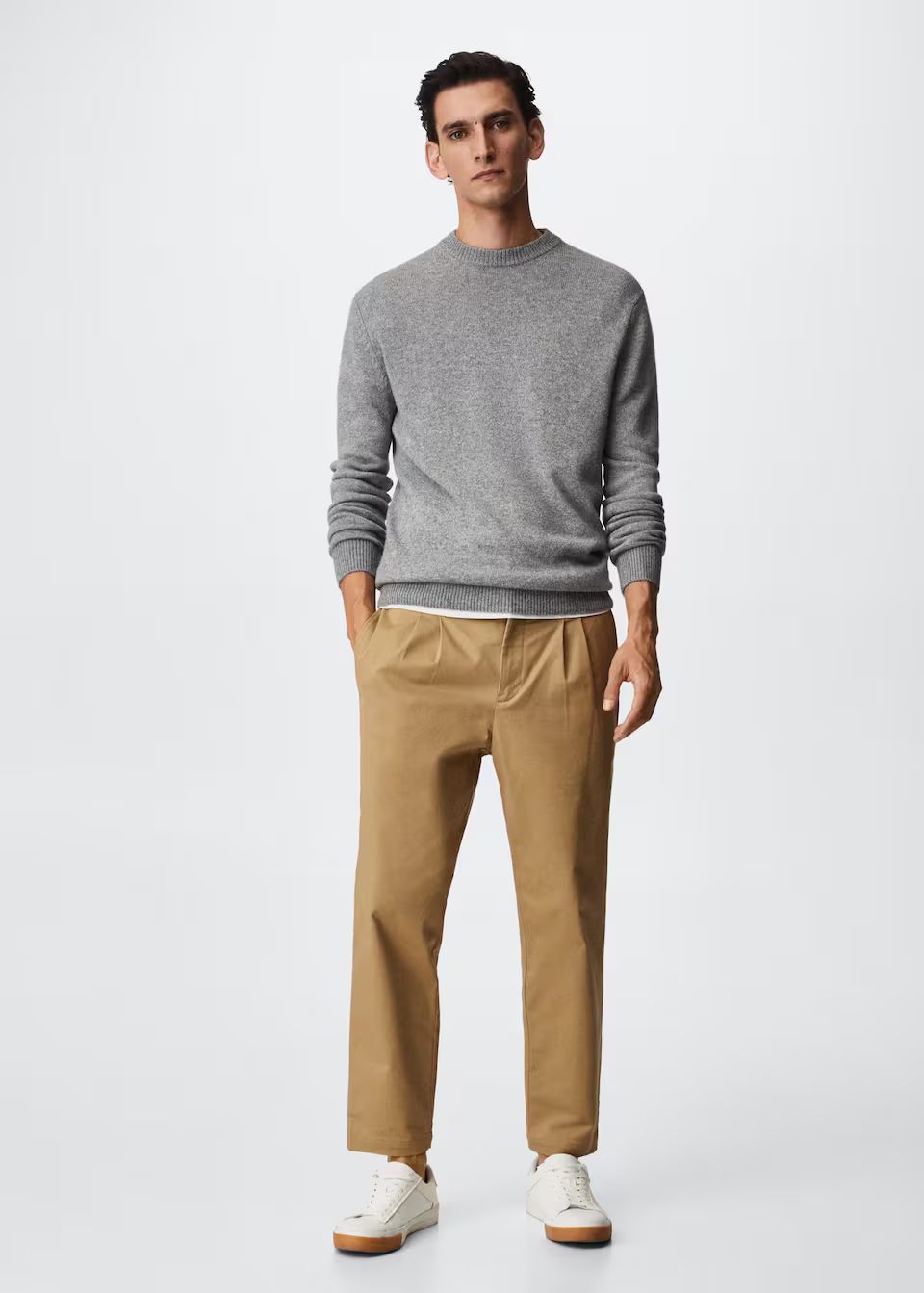 Cashmere wool sweater -  Men | Mango Man USA | MANGO (US)