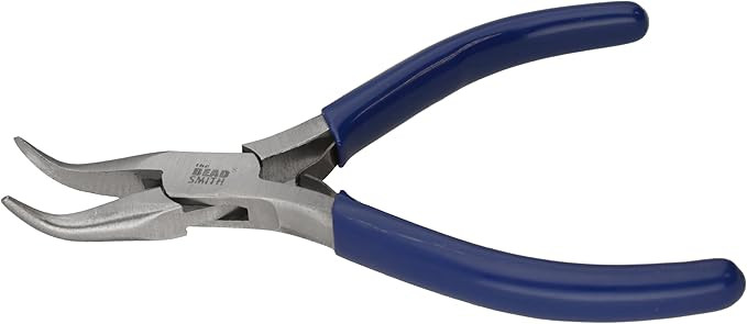 The Beadsmith Bent Chain-Nose Pliers for Crafting and Repair, Jewelry Making Supplies | Amazon (US)