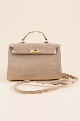 Becca Structured Crocodile Satchel | Francesca's