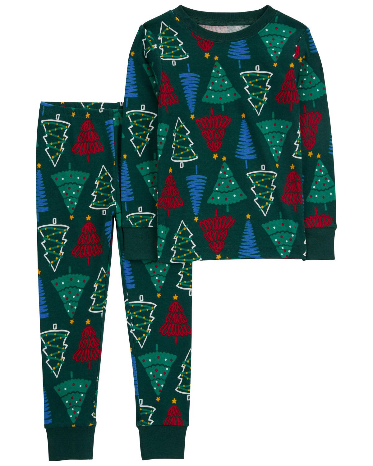 Toddler 2-Piece Christmas Tree 100% Snug Fit Cotton Pajamas - Carter's | Carter's | Carter's Inc