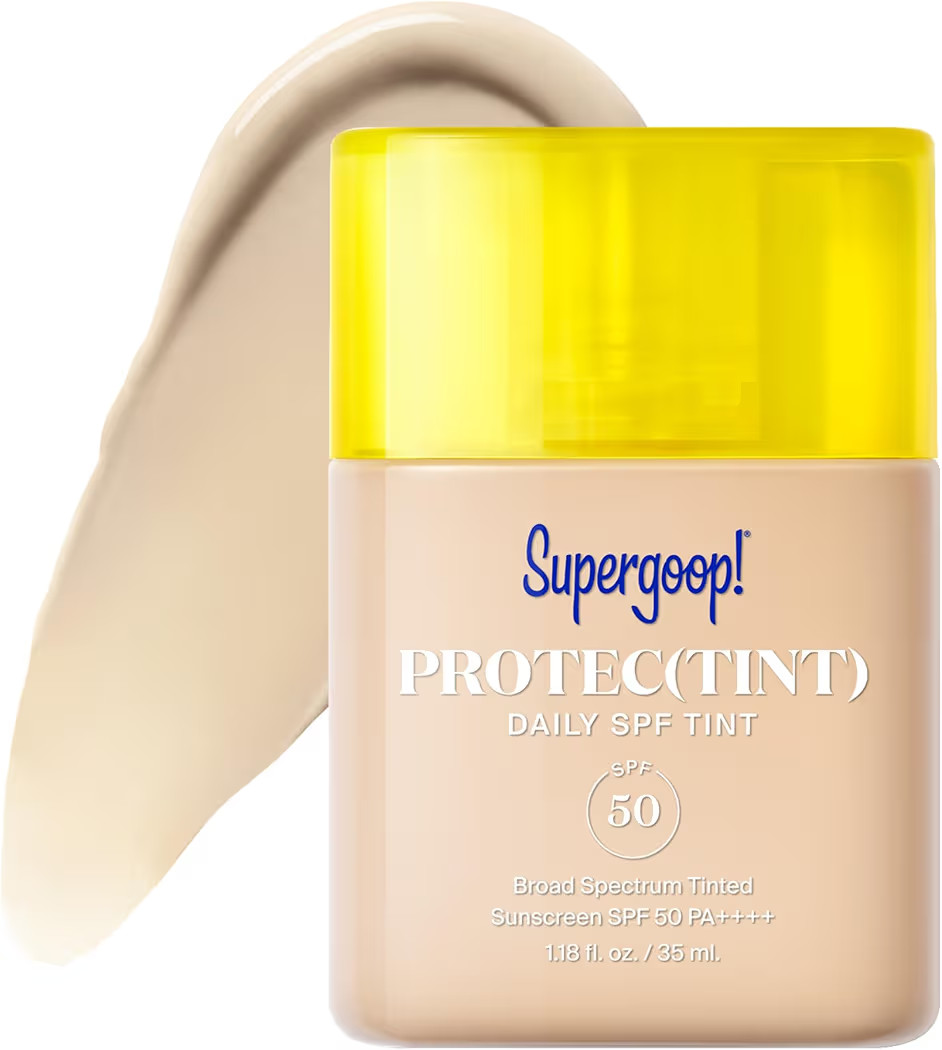 Supergoop! Protec(tint) Daily Skin Tint SPF 50 - 20C - Light, Buildable Coverage for Immediately ... | Amazon (US)