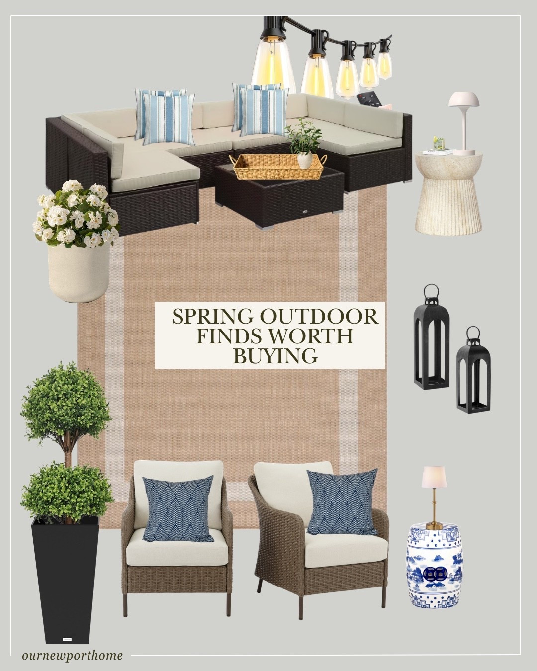 If you’re refreshing your outdoor space this spring, these are the pieces I’d actually recommend after putting everything together - a mix of patio + porch finds all in one place.






spring outdoor decor 2026, patio furniture worth it, outdoor furniture deals, best outdoor finds, backyard patio ideas, front porch decor ideas, outdoor rug patio, outdoor lighting ideas, Walmart patio furniture, Target outdoor furniture, Amazon outdoor decor, outdoor entertaining setup, affordable patio ideas


#LTKHome #LTKSaleAlert