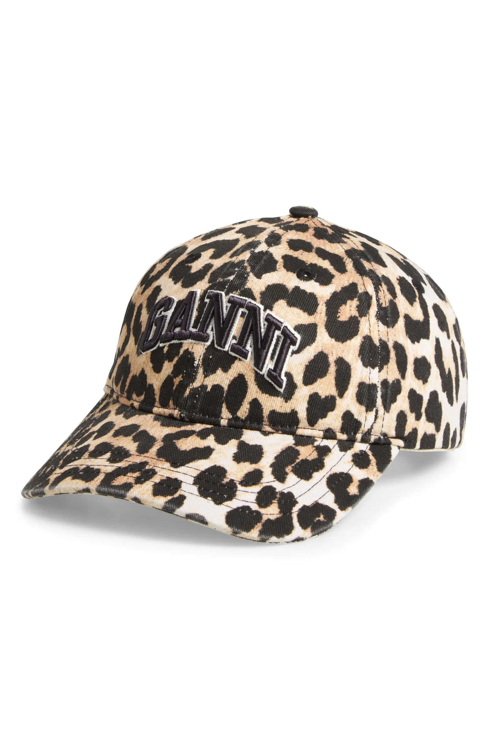 Leopard Cotton Baseball Cap | Nordstrom