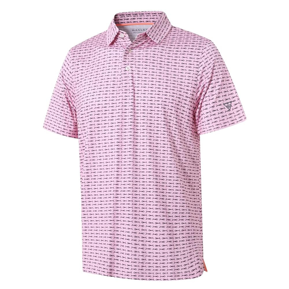 Men's Golf Polo Shirts Short Sleeve Striped Performance Moisture Wicking Dry Fit Golf Shirts for ... | Amazon (US)