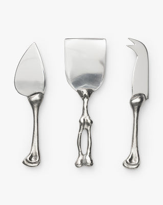 Skeleton Cheese Knives (Set of 3) | McGee & Co. (US)