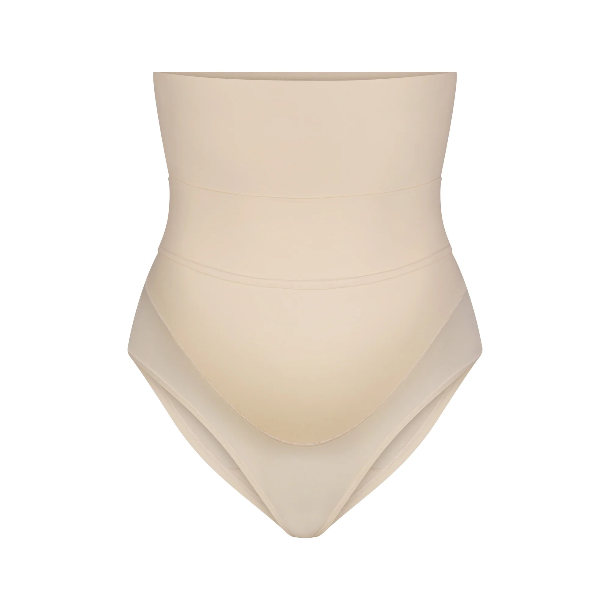 FITS EVERYBODY MATERNITY BANDED HIGH-WAISTED BRIEF | SAND | SKIMS | SKIMS (US)