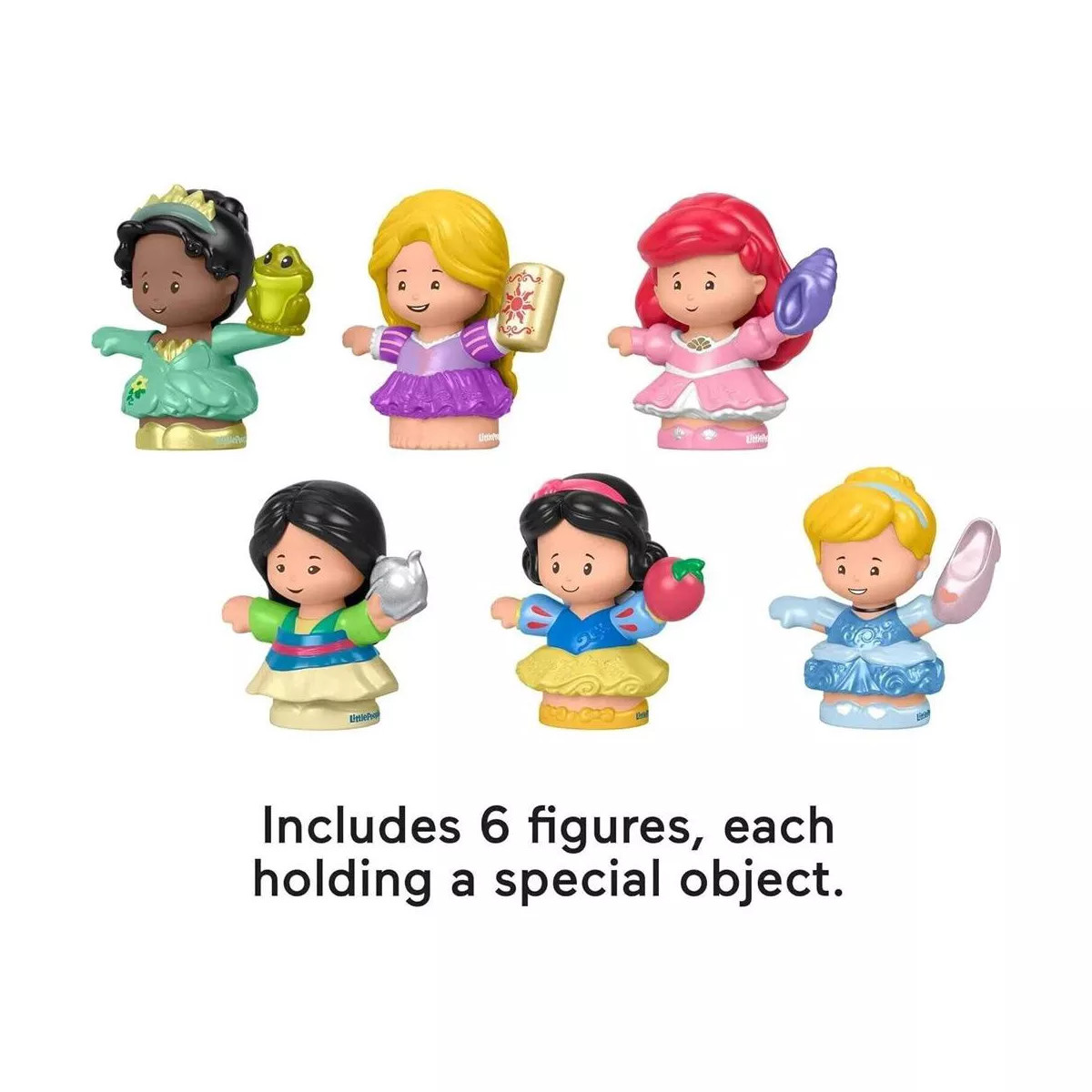Fisher-Price Little People Toddler Toys Disney Princess Gift Set with 6 Character Figures for Pre... | Target