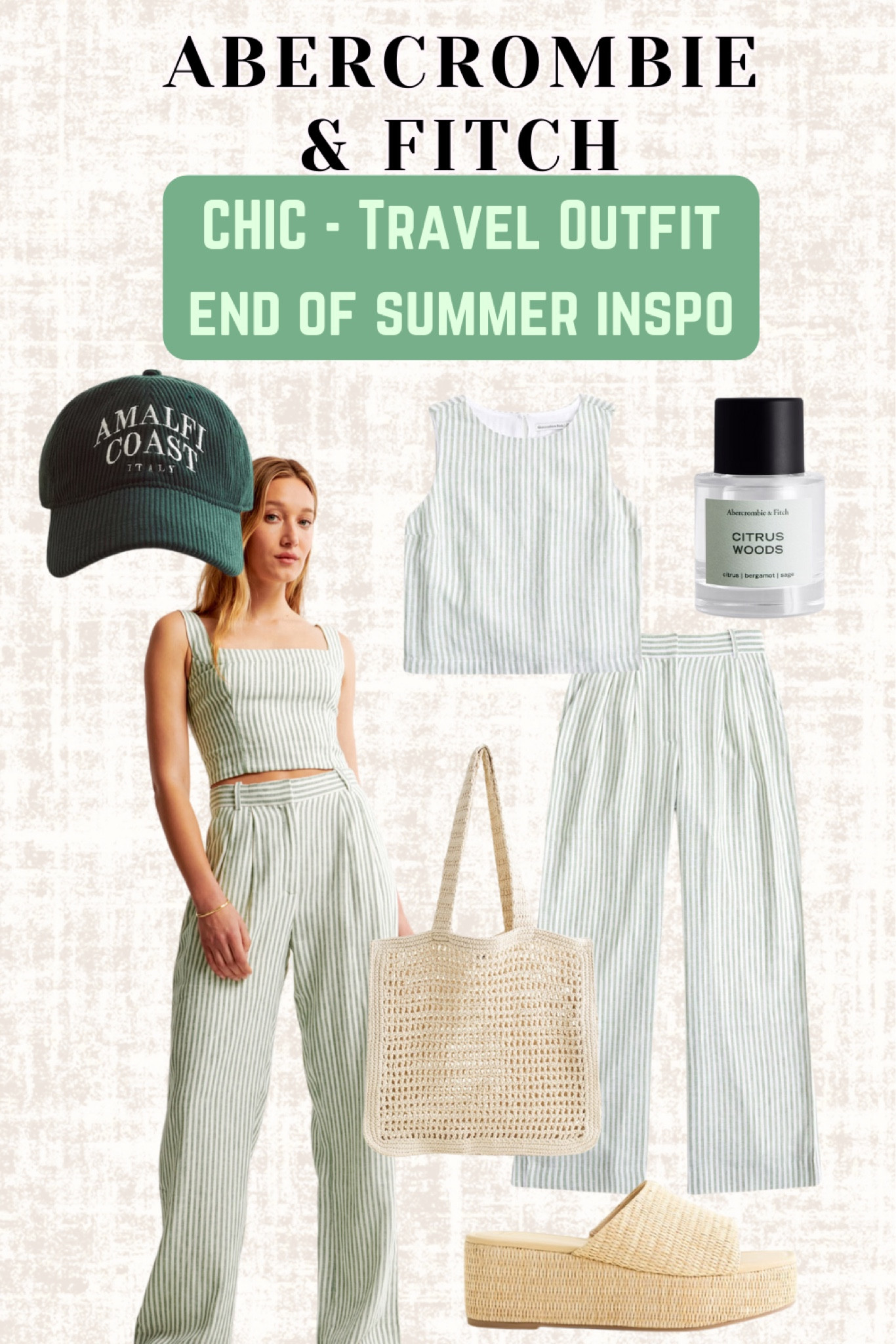 Abercrombie & Fitch women’s styled outfit inspo. 
Travel outfit. Chic, everyday linen pants matching set. 
Cute, Pinterest inspired midsize outfit. 

#traveloutfit #matchingset #linenpants #womensoutfitinspo

#LTKStyleTip #LTKTravel #LTKMidsize